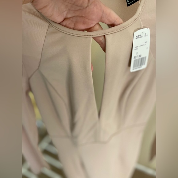 Forever 21 bodycon dress with long sheer sleeves (thick fabric) - Picture 3 of 10